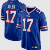 Buffalo Bills Josh Allen Nike Royal